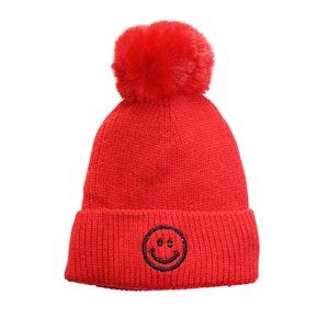 RED - INFANT’S/TODDLER’S WINTER WOOL HAT